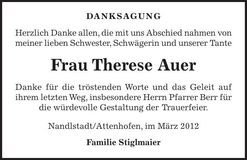 Traueranzeige  