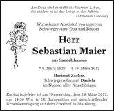 Traueranzeige  