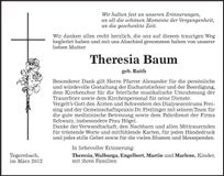 Traueranzeige  