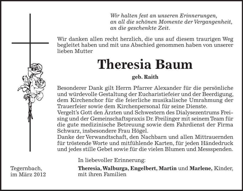 Traueranzeige  