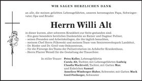 Traueranzeige  