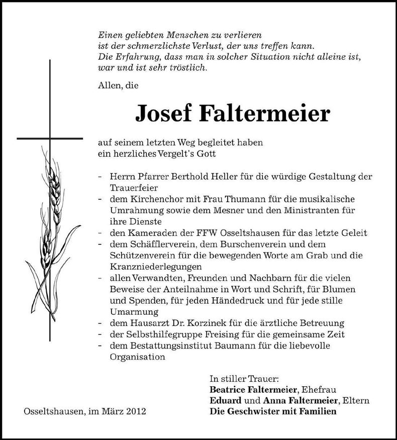 Traueranzeige  