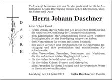 Traueranzeige  