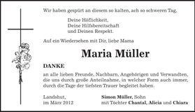 Traueranzeige  