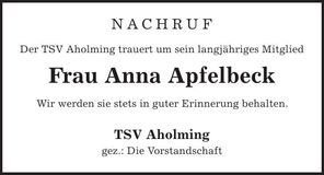 Traueranzeige  