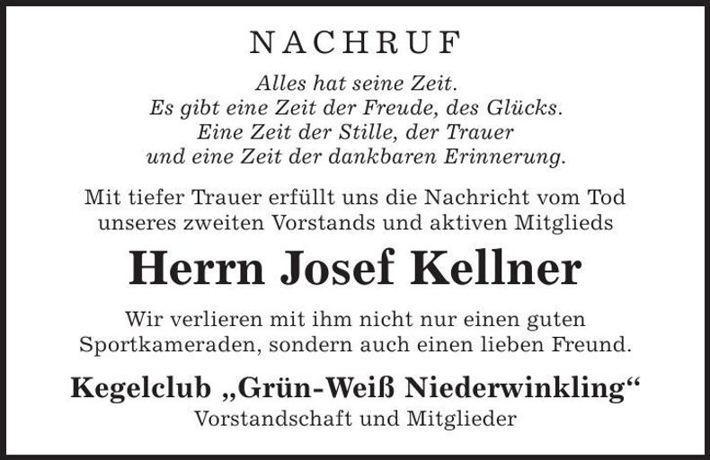 Traueranzeige  