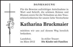 Traueranzeige  