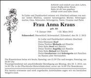 Traueranzeige  