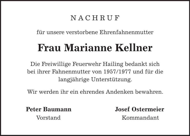 Traueranzeige  