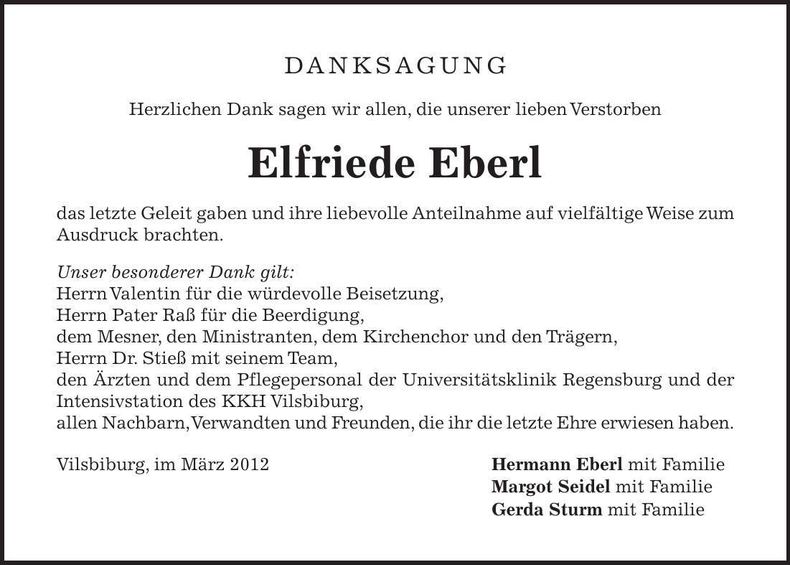Traueranzeige  