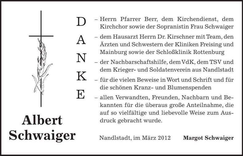Traueranzeige  