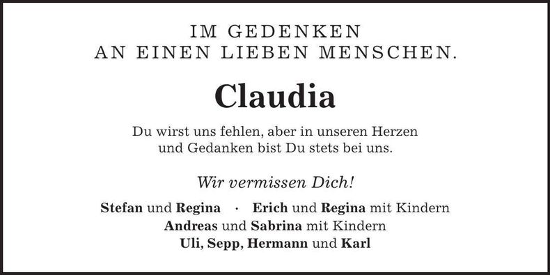 Traueranzeige  