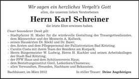 Traueranzeige  