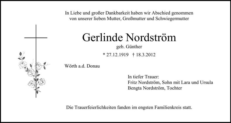 Traueranzeige  