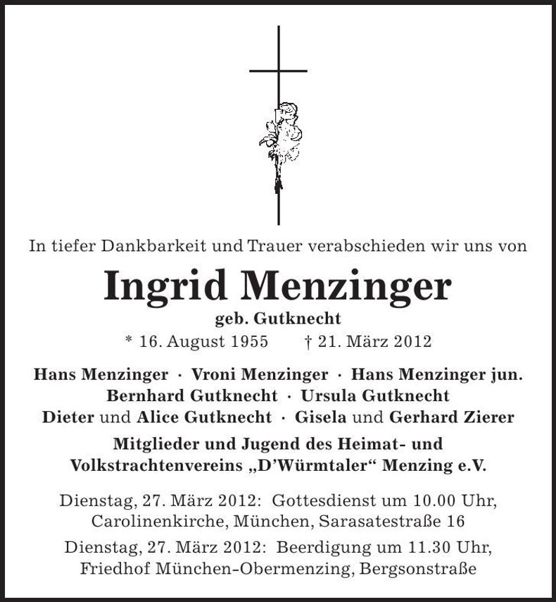 Traueranzeige  