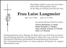 Traueranzeige  