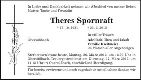 Traueranzeige  