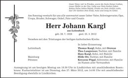 Traueranzeige  