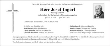 Traueranzeige  