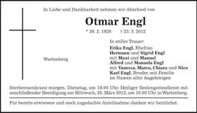 Traueranzeige  