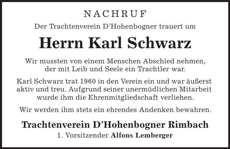 Traueranzeige  