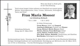 Traueranzeige  