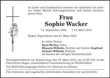 Traueranzeige  