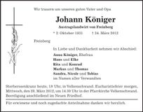 Traueranzeige  