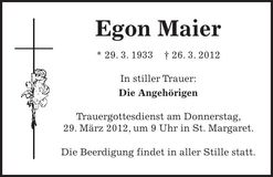 Traueranzeige  