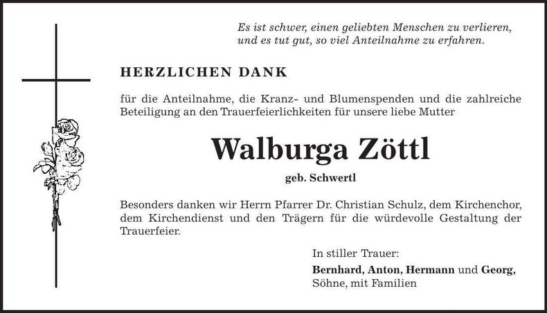 Traueranzeige  