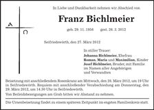 Traueranzeige  