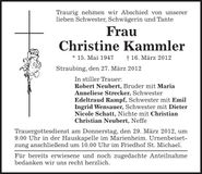 Traueranzeige  