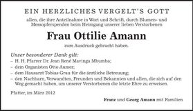 Traueranzeige  