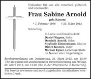 Traueranzeige  