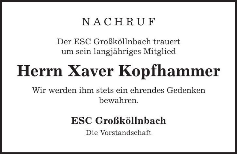 Traueranzeige  