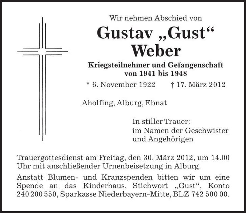 Traueranzeige  