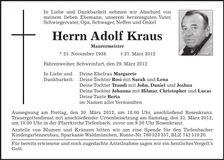 Traueranzeige  