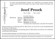 Traueranzeige  
