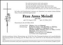 Traueranzeige  
