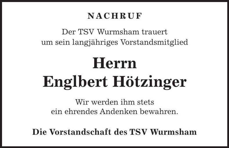 Traueranzeige  