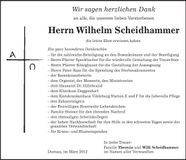 Traueranzeige  