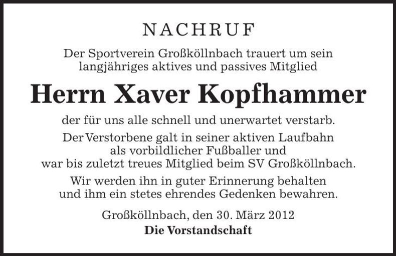Traueranzeige  
