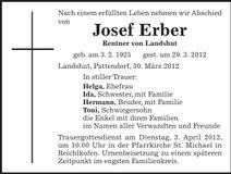 Traueranzeige  