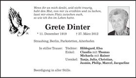Traueranzeige  