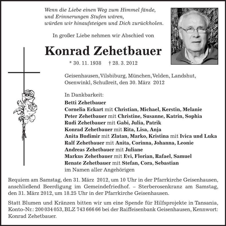 Traueranzeige  