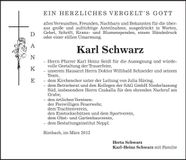Traueranzeige  