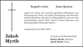 Traueranzeige  