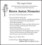 Traueranzeige  
