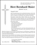 Traueranzeige  