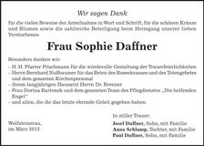 Traueranzeige  